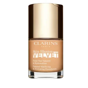 CLARINS Skin Illusion Velvet 108W – Fond de Teint Mat Effet Peau Nue – 30 ml