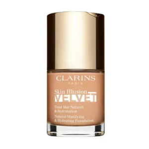 CLARINS Skin Illusion Velvet N°109C Wheat – Fond de Teint Mat Effet Peau Nue – 30 ml