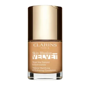 CLARINS Skin Illusion Velvet 112.3N Sandalwood – Fond de Teint Mat – 30 ml